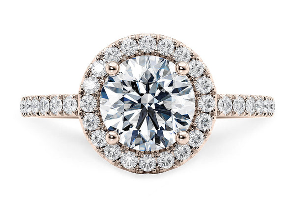 Isabella Halo Engagement Ring