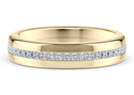 Zeus Yellow Gold 18k Wedding Band