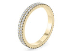Grandessa Yellow Gold 18k Full Set Eternity Ring