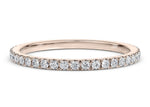 Vogue Lab Grown Rose Gold 18k Full Set Eternity Ring