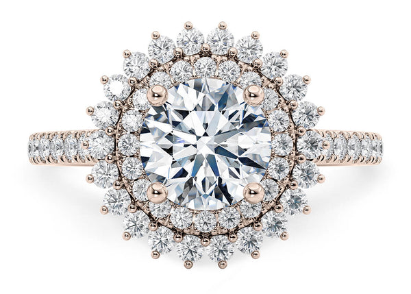 Berkeley Halo Engagement Ring
