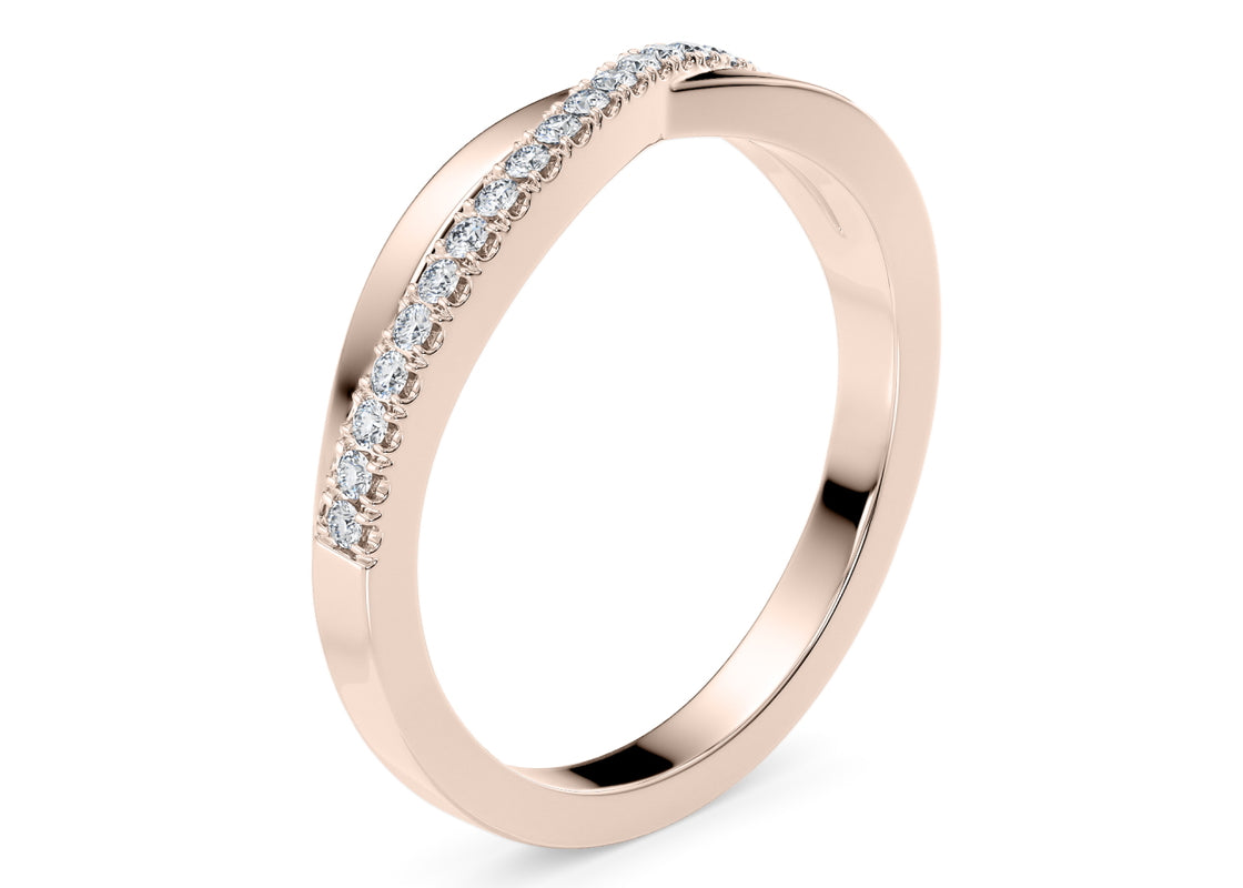 Promise Rose Gold 18k Eternity Ring