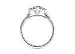 Rosa Vintage Platinum Marquise Engagement Ring