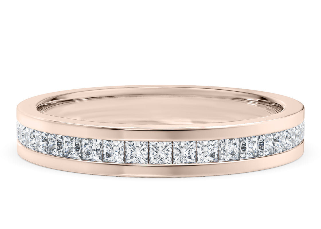 Allya Rose Gold 18k Full Set Eternity Ring