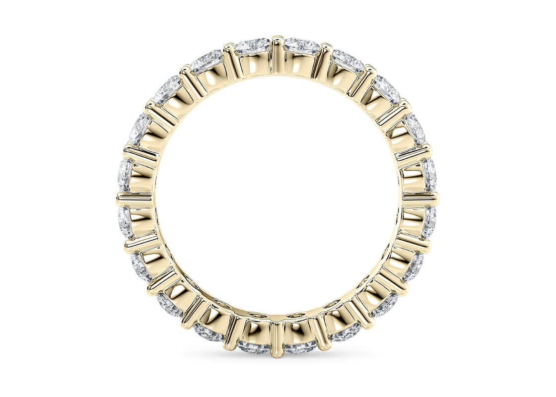 Mayfair Full Set Yellow Gold 18k Natural Eternity Ring