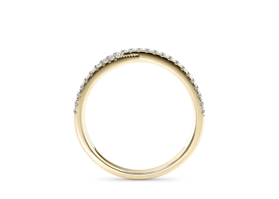 Cassia Yellow Gold 18k Eternity Ring