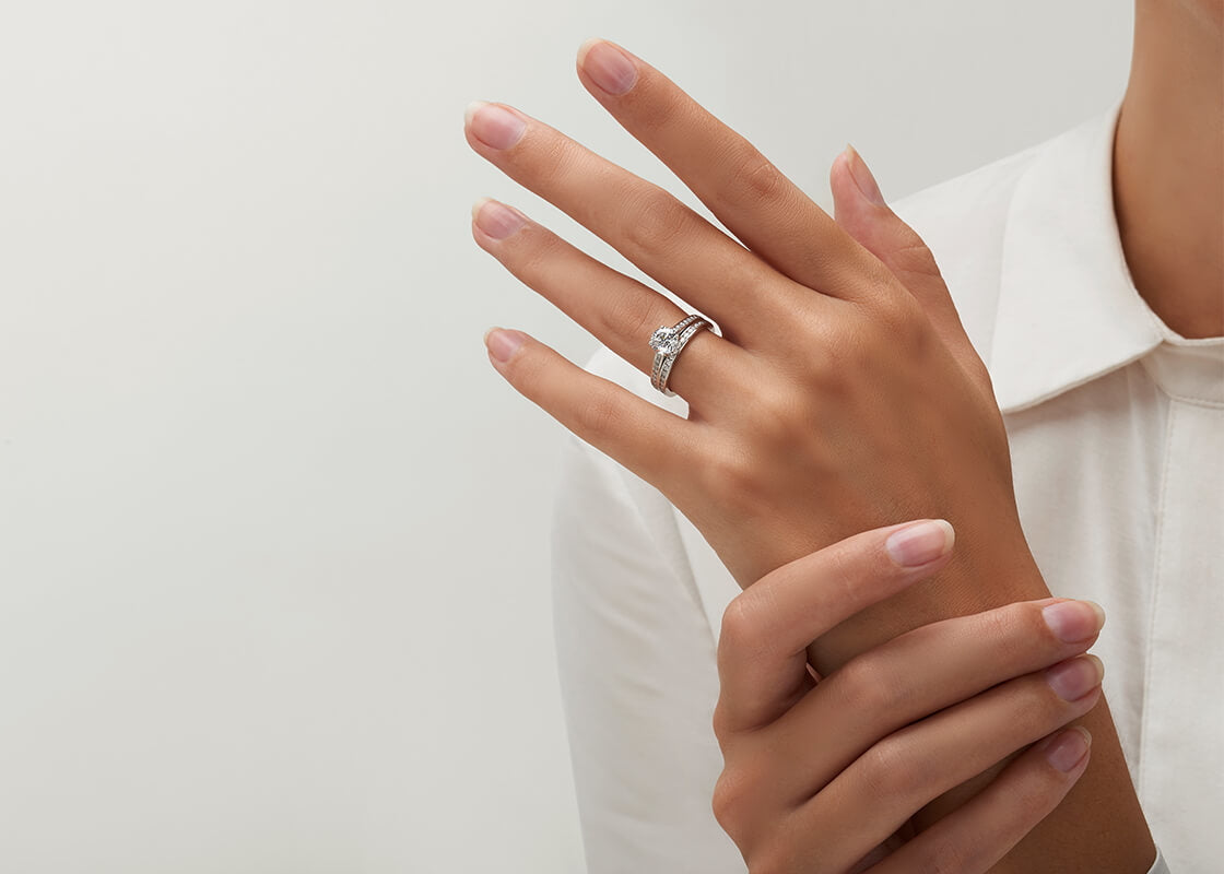 Allya Rose Gold 18k Full Set Eternity Ring