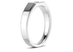 Apollo Noir White Gold 18k Wedding Band