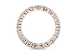 Mayfair Full Set Rose Gold 18k Natural Eternity Ring