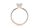 Paloma Solitaire Rose Gold 18k Princess Engagement Ring