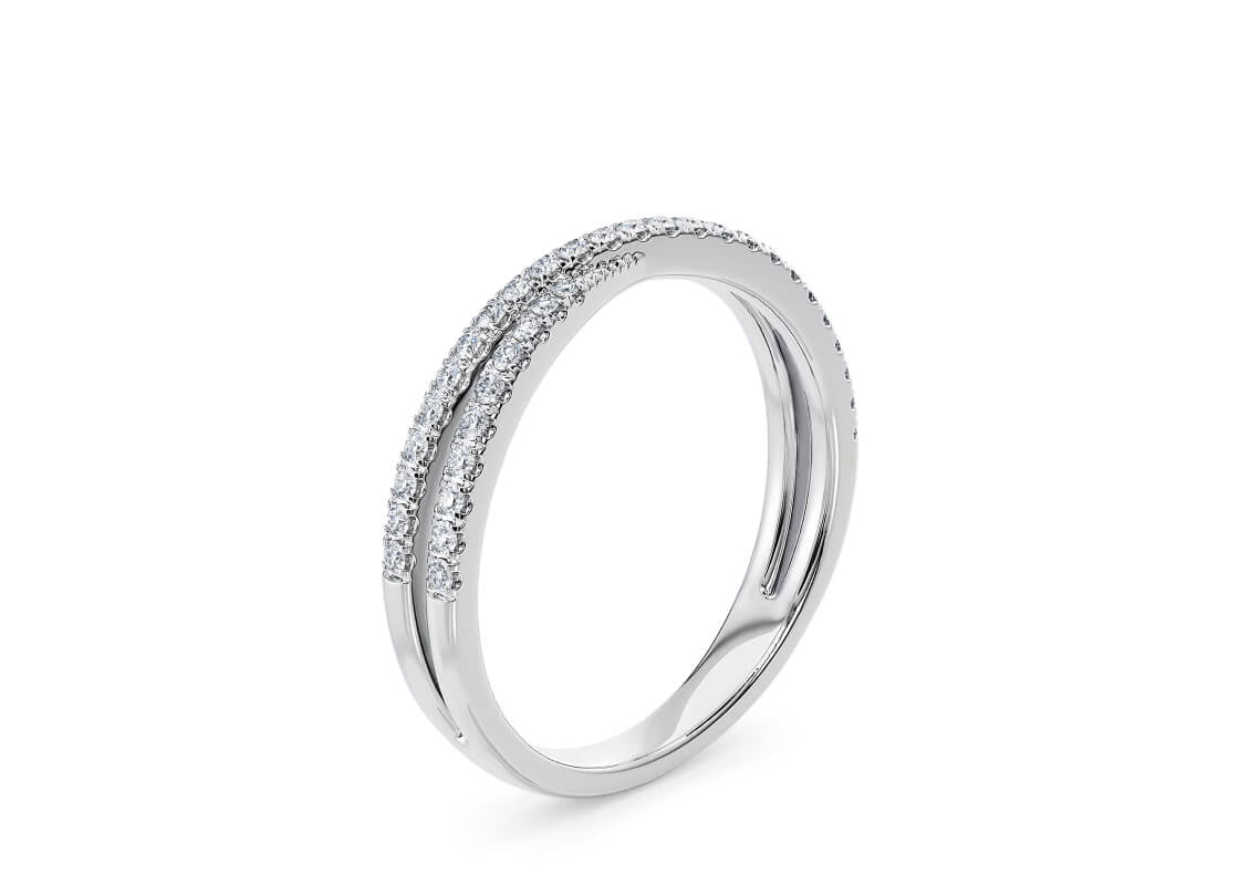 Cassia White Gold 18k Eternity Ring