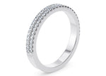 Grandessa White Gold 18k Half Set Eternity Ring