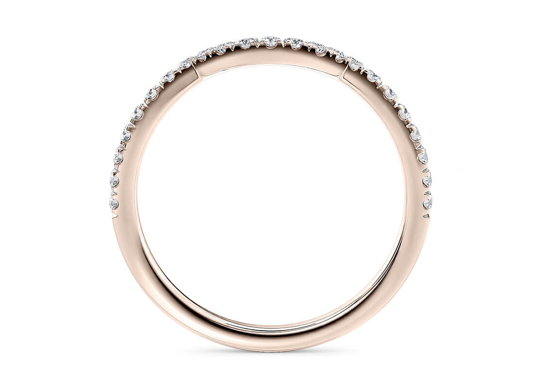 Lola Rose Gold 18k Eternity Ring