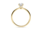 Starlight Solitaire Yellow Gold 18k Pear Engagement Ring