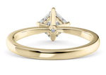 Starlight Compass Solitaire Yellow Gold 18k Asscher Engagement Ring