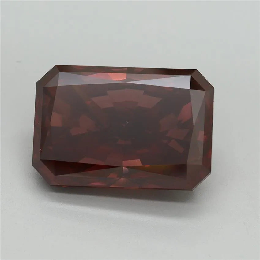 8.38ct Radiant Lab Grown Diamond (Colour Fancy Deep Purple, Clarity VS2, IGI Certified)