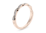 Marylebone Rose Gold 18k Half Set Eternity Ring