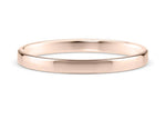 Soft Court Rose Gold 18k Wedding Band