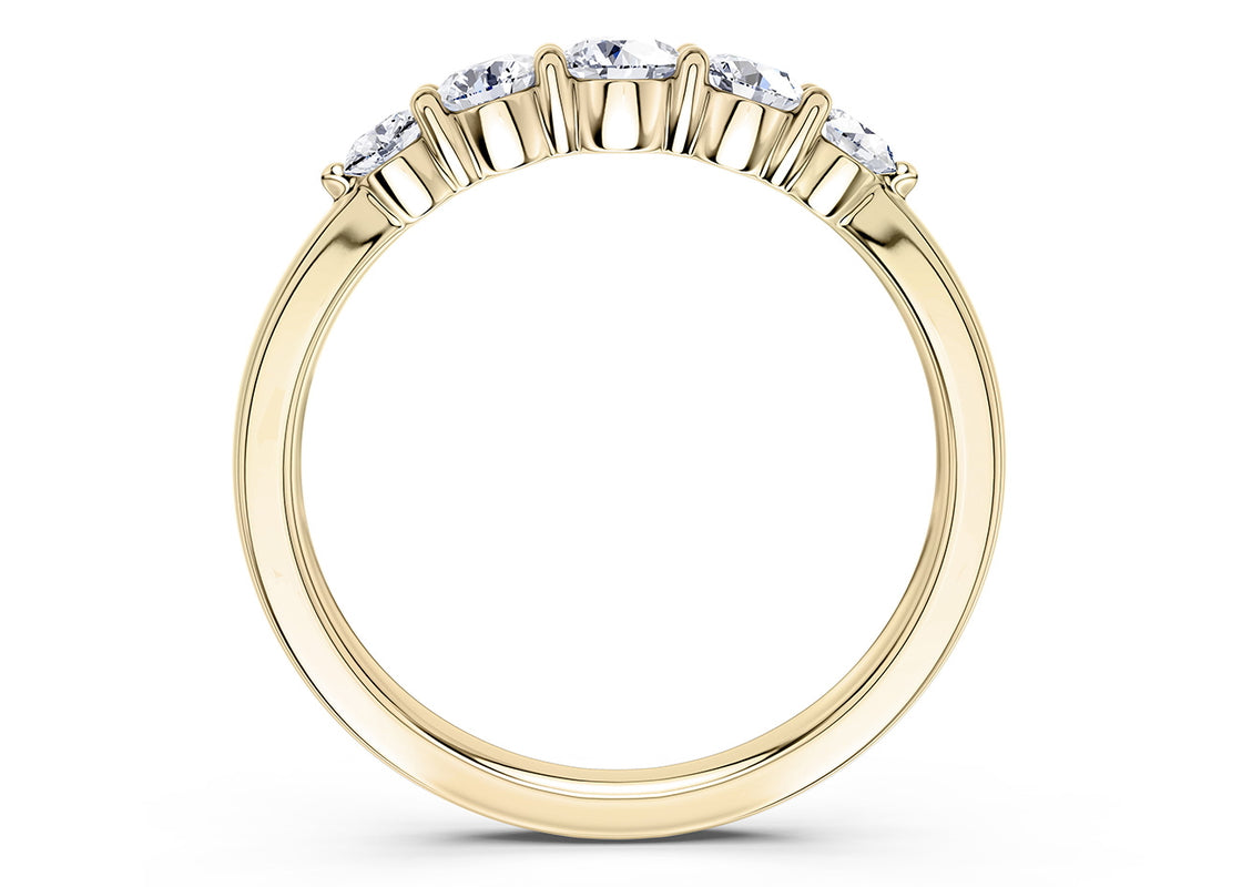 Chérie Yellow Gold 18k Eternity Ring