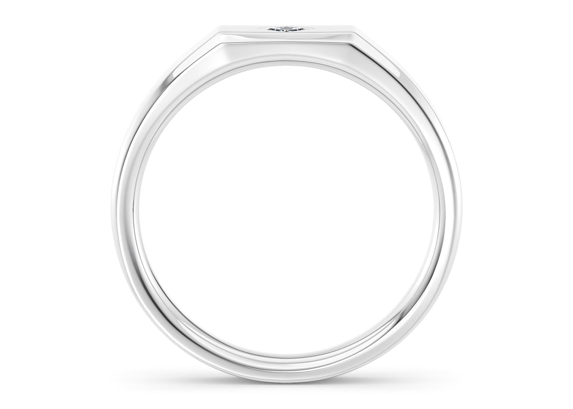 Apollo White Gold 18k Wedding Band