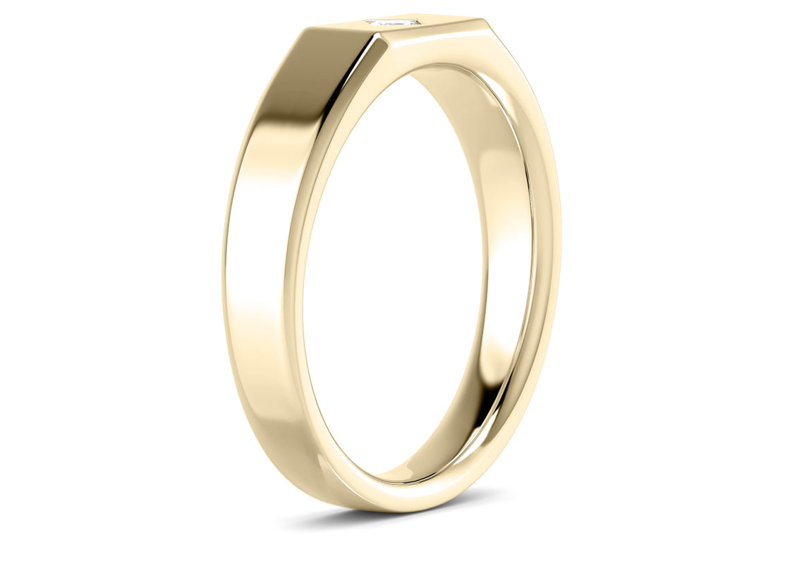 Apollo Yellow Gold 18k Wedding Band