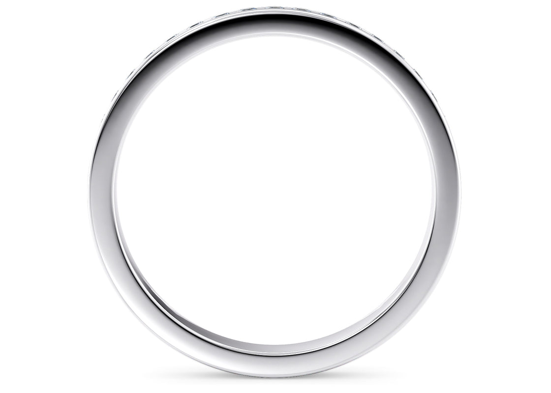 Tsarina White Gold 18k Full Set Eternity Ring