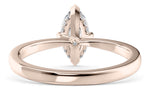 Starlight Solitaire Rose Gold 18k Marquise Engagement Ring