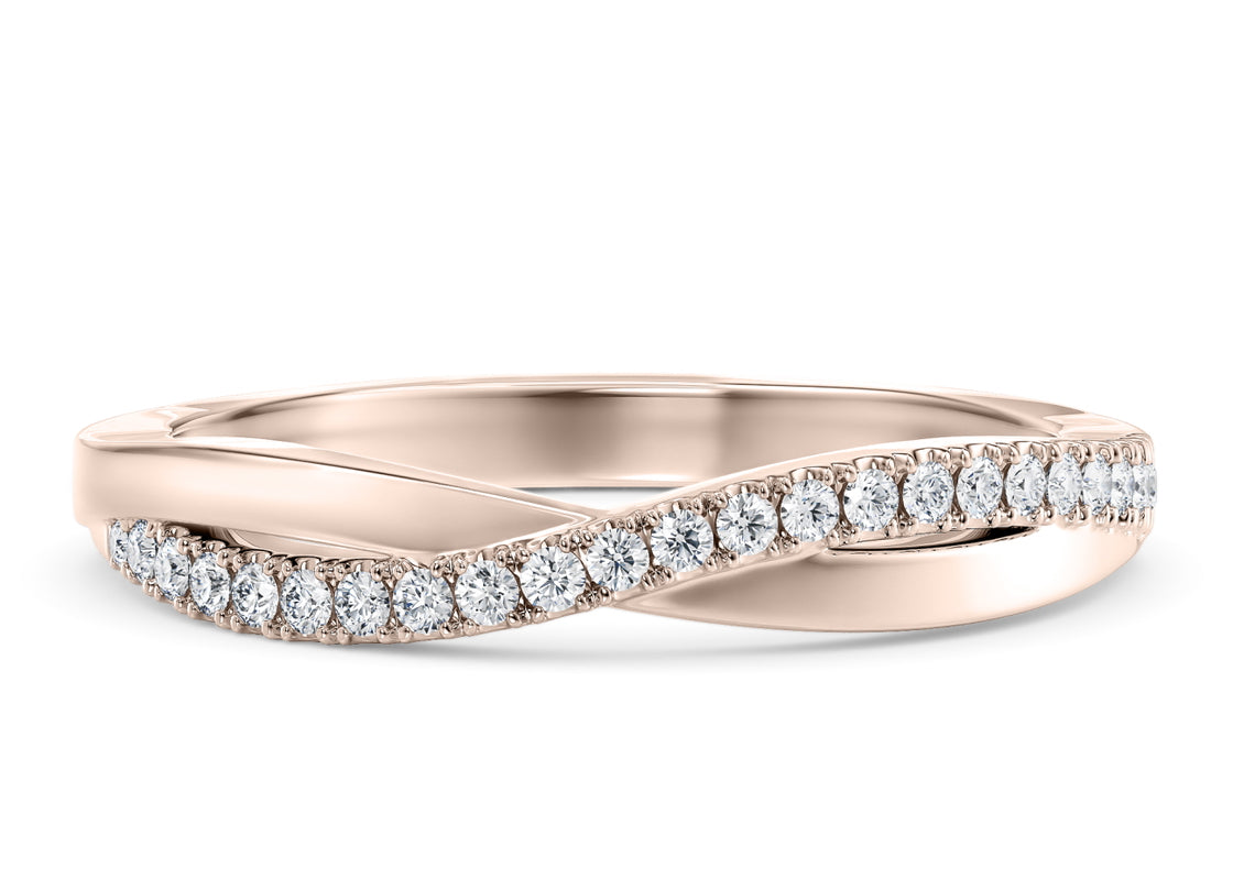 Promise Rose Gold 18k Eternity Ring