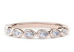 Idyll Half Rose Gold 18k Eternity Ring