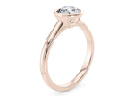 Luna Solitaire Rose Gold 18k Round Engagement Ring