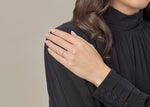 Kindrea Rose Gold 18k Half Set Eternity Ring