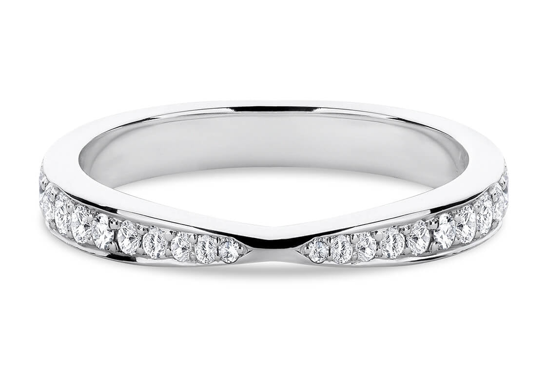 Eden White Gold 18k Eternity Ring