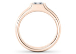 Astor Rose Gold 18k Wedding Band