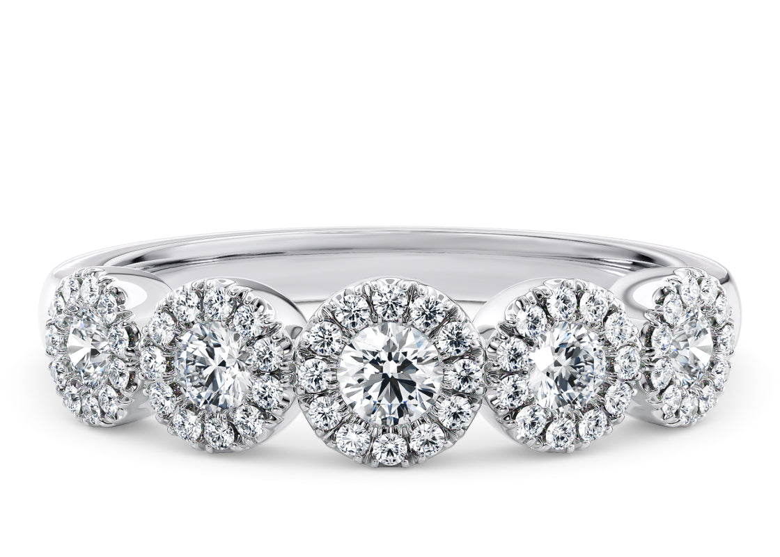 Bahira White Gold 18k Eternity Ring