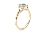 Rosa Vintage Yellow Gold 18k Heart Engagement Ring