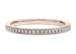 Paragon Rose Gold 18k Half Set Eternity Ring