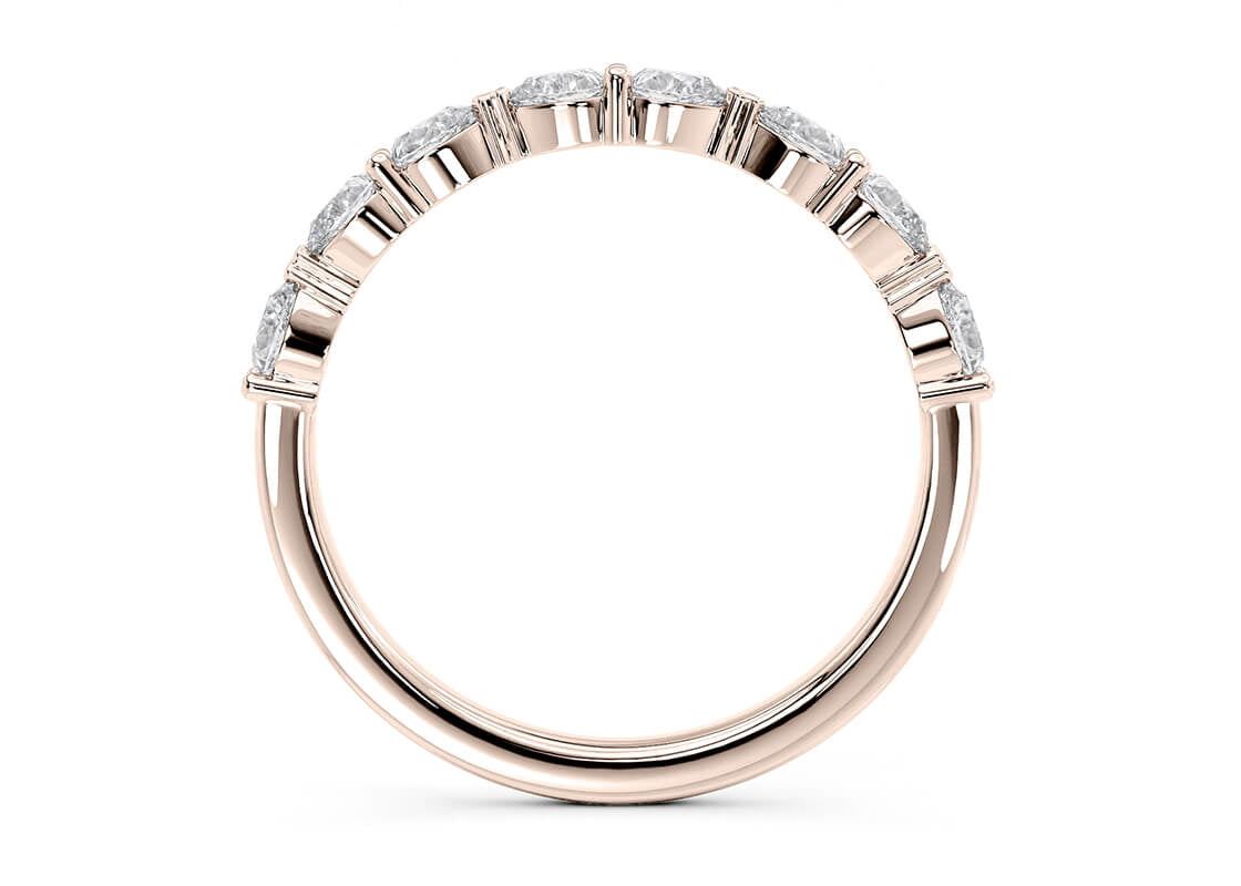Rossetti Rose Gold 18k Eternity Ring