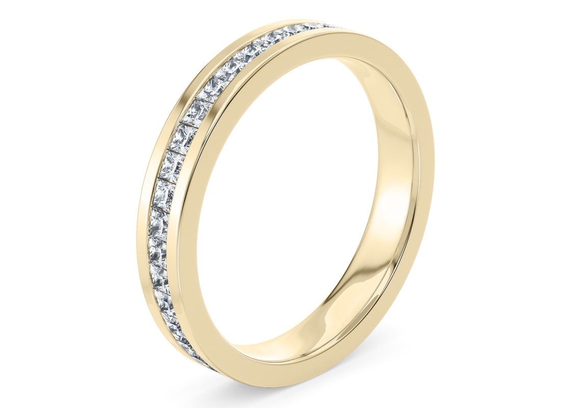 Allya Yellow Gold 18k Full Set Eternity Ring