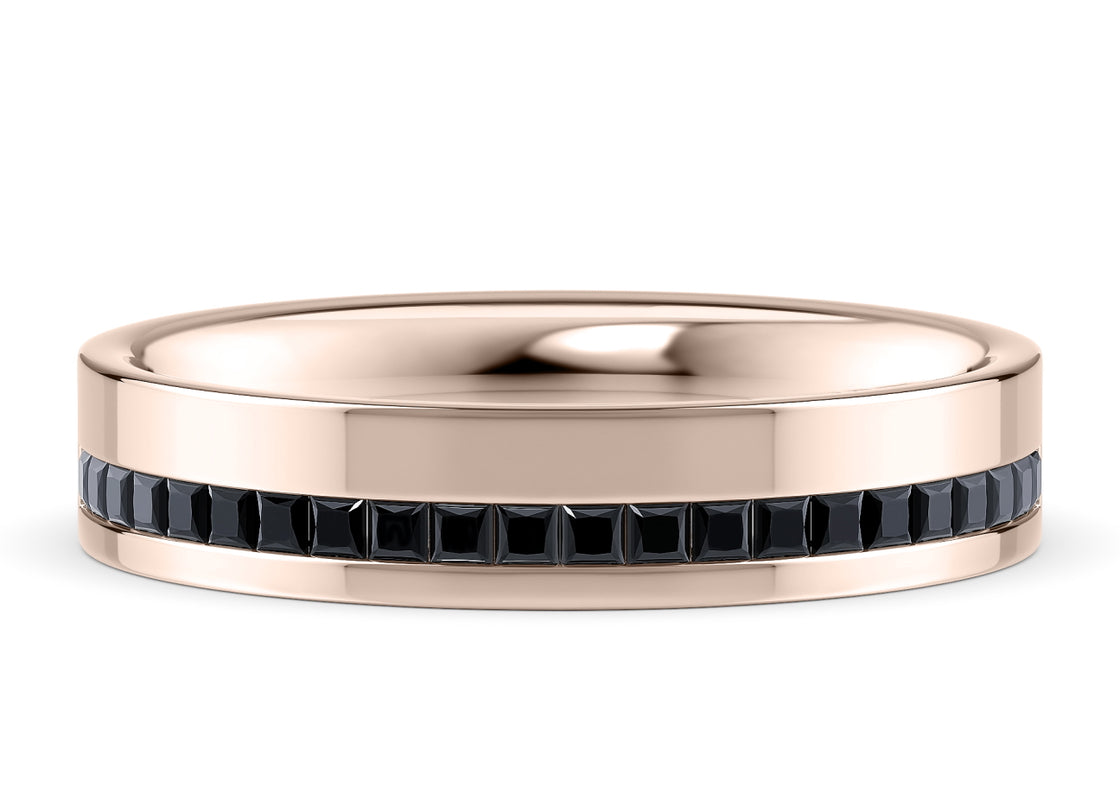 Perseus Rose Gold 18k Wedding Band