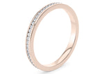 Adarna Rose Gold 18k Full Set Eternity Ring