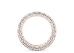 Regent Princess Full Set Rose Gold 18k Natural Eternity Ring