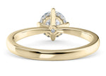 Starlight Compass Solitaire Yellow Gold 18k Round Engagement Ring