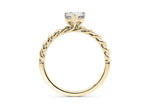 Ascot Solitaire Yellow Gold 18k Pear Engagement Ring