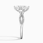 Willow Diamond Ring (1/8 ct. tw.) Platinum Marquise Engagement Ring