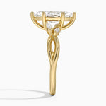 Willow Diamond Ring (1/8 ct. tw.) Yellow Gold 18k Marquise Engagement Ring