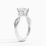 Willow Diamond Ring (1/8 ct. tw.) Platinum Princess Engagement Ring