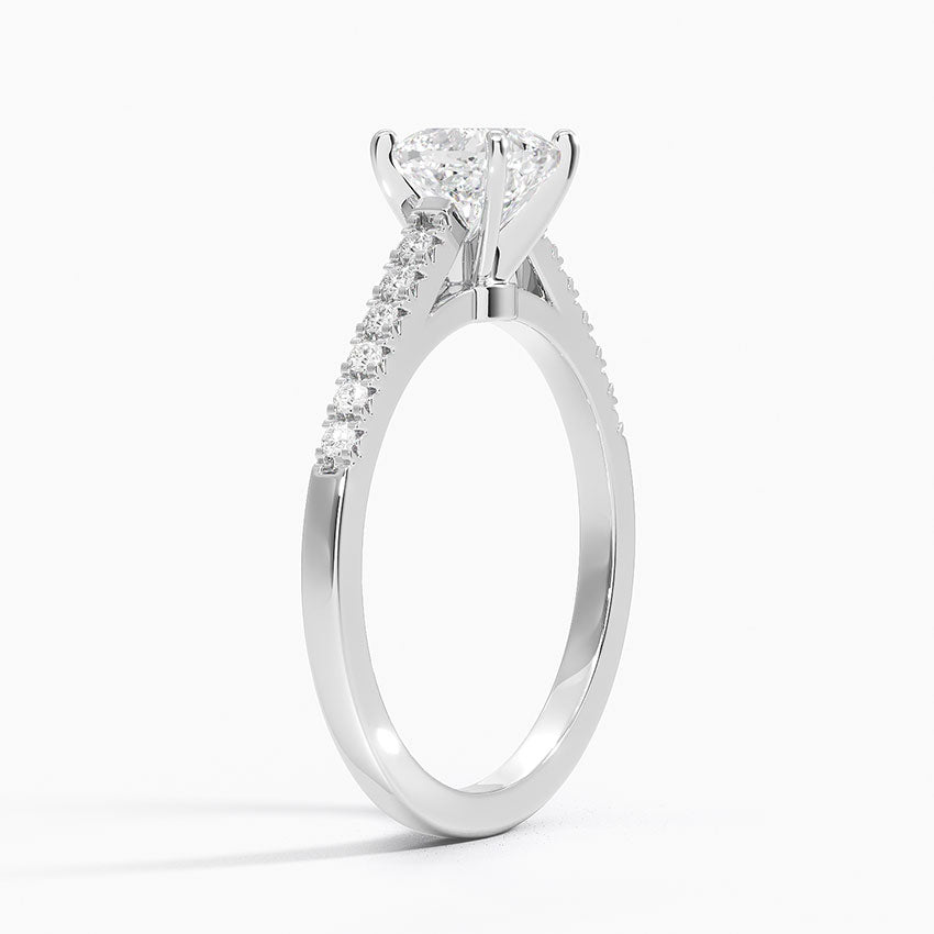 Sonora Diamond Ring White Gold 18k Cushion Engagement Ring