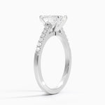 Sonora Diamond Ring White Gold 18k Emerald Engagement Ring