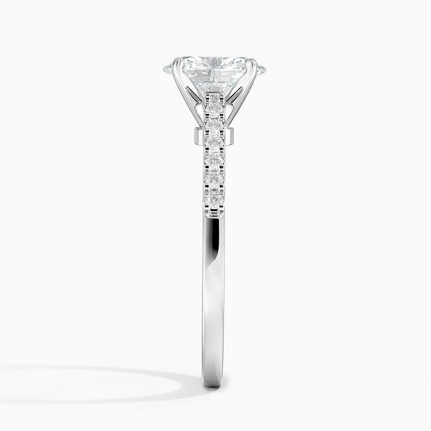 Sonora Diamond Ring White Gold 18k Oval Engagement Ring