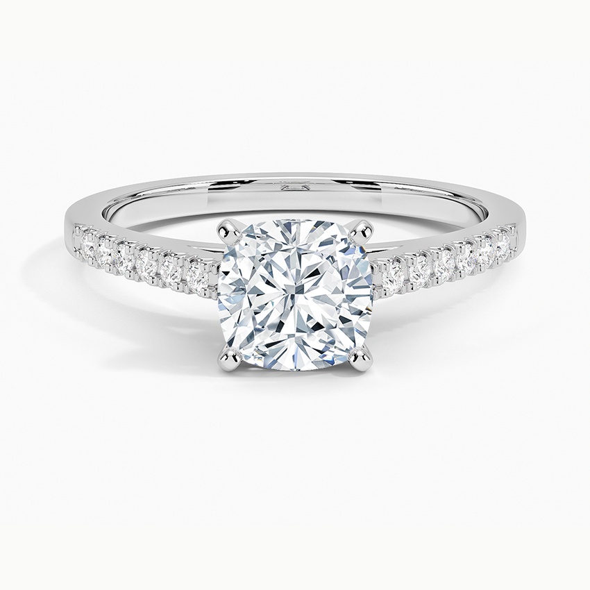Sonora Diamond Ring White Gold 18k Cushion Engagement Ring